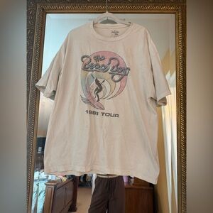 Vintage beach boys  Beige Shirt